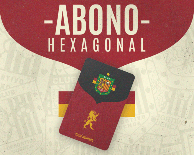 A LA VENTA LOS ABONOS  PARA EL HEXAGONAL 2