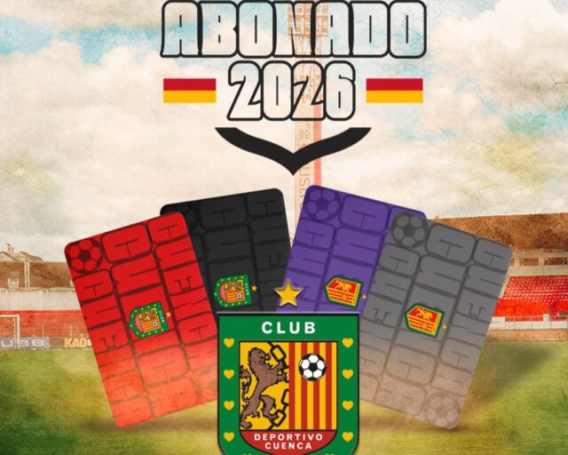 LISTOS LOS ABONOS PARA LA TEMPORADA 2026
