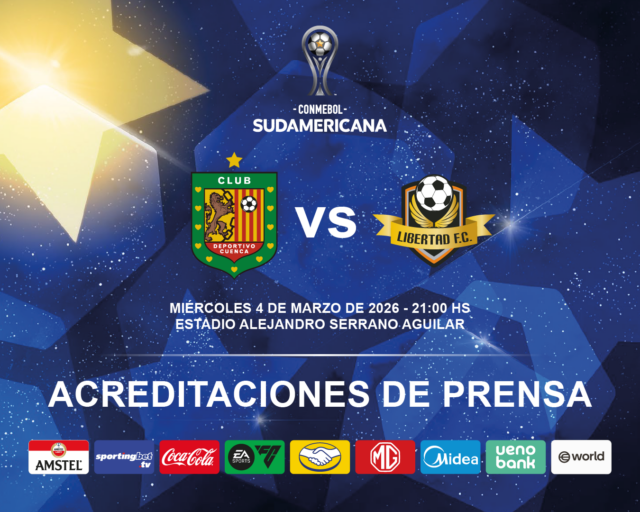 PROCESO DE ACREDITACIÓN DE PRENSA PARA LA COPA SUDAMERICANA