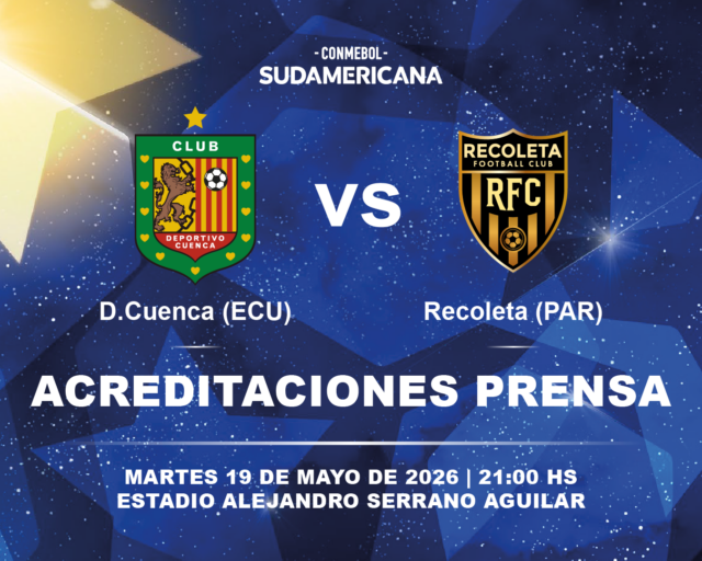 Proceso de acreditación para la fecha 5 del Grupo D de la Copa CONMEBOL SUDAMERICANA